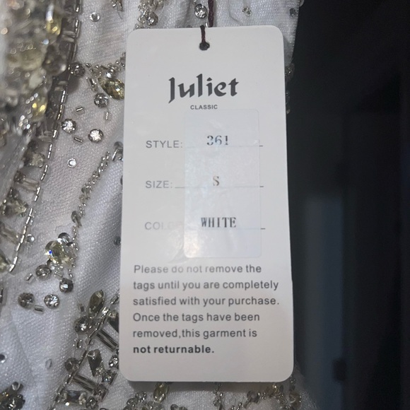 Juliet Formal Gown - WHITE - Picture 4 of 8